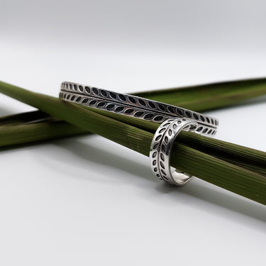 adjustable ring and bangle in bohemian style